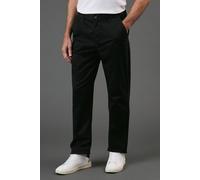 Maine Premium Chino Trousers, 42S, Black