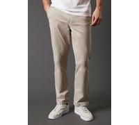 Maine Premium Chino Trousers, 32R, Natural