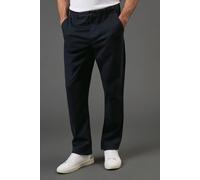 Maine Premium Chino Trousers, 44R, Navy