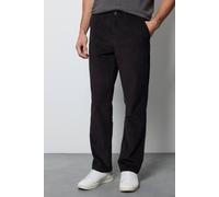Maine Men's Premium Corduroy Chino Trousers in Black | Size: 38S Maine Black 38S