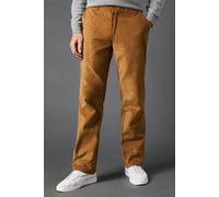 Debenhams Men's Premium Corduroy Chino Trousers in Natural | Size: 32R