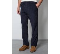 Debenhams Premium Corduroy Chino Trousers In Navy navy