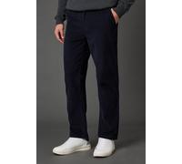 Maine Men's Premium Corduroy Chino Trousers in Navy | Size: 34R Maine Navy 34R