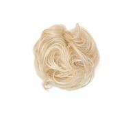 LullaBellz Premium Messy Bun Hair Up Scrunchie Light Blonde
