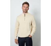 Maine Premium Pure Cotton Half Zip Funnel Jumper
