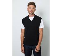 Debenhams Men's Premium Pure Cotton Knitted Tank Top in Black | Size: Large