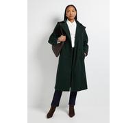 Debenhams Principles By Wallis Belted Wrap Coat In Green green