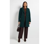 Debenhams Principles By Wallis Button Coat In Green green