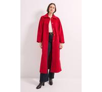 Debenhams Principles By Wallis Button Maxi Coat In Red red 10