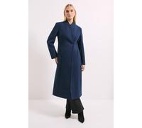 Debenhams Principles By Wallis Collarless Coat In Navy navy 10