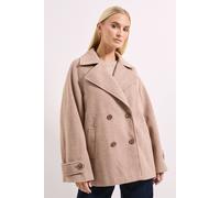 Debenhams Principles By Wallis Double Breasted Collar Coat In Camel camel 14
