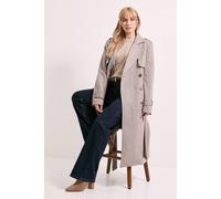 Wallis Women's Principles by Twill Trench Coat in Brown | Size: 16 Wallis Brown 16