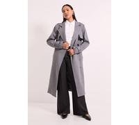 Wallis Women's Principles by Twill Trench Coat in Grey | Size: 10 Wallis Grey 10