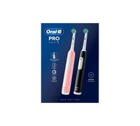 Debenhams Pro Series 1 Black & Pink Duo Toothbrushes multi One Size