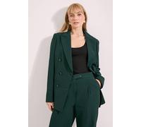 Principles Relaxed Double Breasted Blazer, 12, Forest