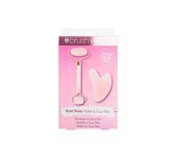 Debenhams Rose Resin Roller & Gua Sha multi
