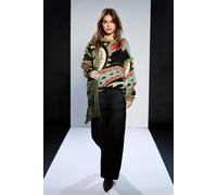 Debenhams Runway 1.8.1.8 Longline Pattern Jumper multi M