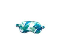 Debenhams Satin Eye Mask - Tropical Leaves All Over Print multi