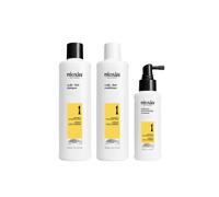 Nioxin Scalp + Hair Thickening System 1 for Natural Hair with Light Th