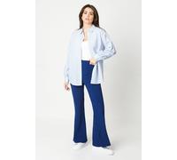 Debenhams Seam Detail Kickflare Trouser In Navy navy 20