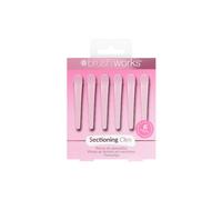 Debenhams Sectioning Clips - 6 Pack In Pink pink