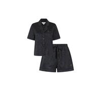 Debenhams Short Satin Pj Black black