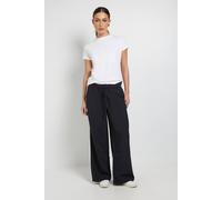 Principles Women's Side Stripe Wide Leg Drawstring Trouser in Navy | Size: 18 Principles Navy 18