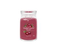 Debenhams Signature Large Jar Candle - Black Cherry 567G In Red red DO NOT USE - 567 g