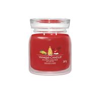 Yankee Candle - Signature Jar Candle Medium Big Apple Christmas 368g for Men and Women