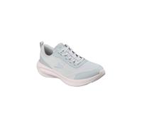 Debenhams Skechers Plush Foam Mesh Lace-Up Light Grey light grey
