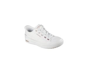 Debenhams Slip-Ins Arch Fit Arcade See Ya There Trainers In White white
