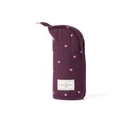 Debenhams Standing Makeup Brush Case - Chocolate Plum multi