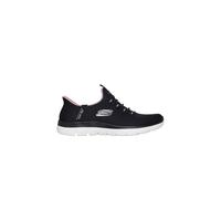 Skechers Women's Summits - Mesh Bungee Slip-Ins Black /Mauve | Size: 5 Skechers Black 5