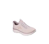 Debenhams Summits Plus Mesh Double Bungee Slip-On W/memory Foam Light Mauve light
