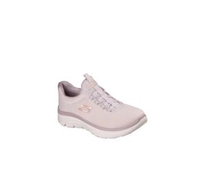 Debenhams Summits Plus Mesh Double Bungee Slip-On W/memory Foam Light Mauve light