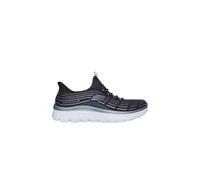Debenhams Summits Plus Slip-Ins Mesh Bungee Trainers - Charcoal/silver charcoal