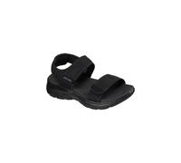 Debenhams Summits Sandal Adjustable Mesh Qtr Strap W/yoga Foam In Black black
