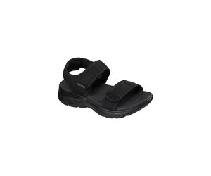 Debenhams Summits Sandal Adjustable Mesh Qtr Strap W/yoga Foam In Black black