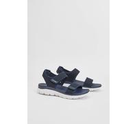 Debenhams Summits Sandal Adjustable Mesh Qtr Strap W/ Yoga Foam Navy Mesh navy