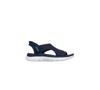 Debenhams Summits Sandal Slip Ins H-Band Textured Knit W/yoga Foam In Navy navy