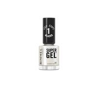 Rimmel Super Gel, 106 Glazed Sugar, Long-Lasting Nail Polish, Glazed Finish, Easy Application, Gel-like Manicure, Chip Resistant, Clean Formula, 12ml