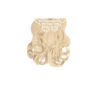 Debenhams Super Thick 16" 5 Piece Blow Dry Wavy Clip In Extensions in Light Blonde