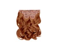 Debenhams Super Thick 16" 5 Piece Blow Dry Wavy Clip In Extensions in Mixed Auburn