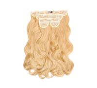 Debenhams Super Thick 22" 5 Piece Natural Wavy Clip In Extensions In Golden Blonde golden blonde