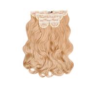 Debenhams Super Thick 22" 5 Piece Natural Wavy Clip In Extensions in Honey Blonde
