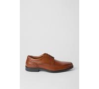 Debenhams Tan Formal Leather Derby Shoes tan 8