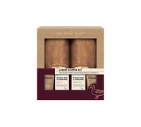 Debenhams The Fuzzy Duck Bergamot, Hemp & Sandalwood Men's Luxury Slipper Gift Set multi One Size
