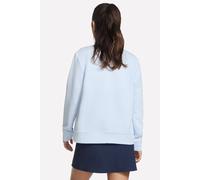 Skechers Women's GO WALK Everywhere Jacket in Blue/Silver, Size Large | Polyester