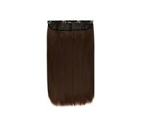 Debenhams Thick 18 1 Piece Straight Clip In Hair Extensions in Choc Brown