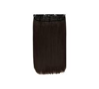 Debenhams Thick 18 1 Piece Straight Clip In Hair Extensions In Dark Brown